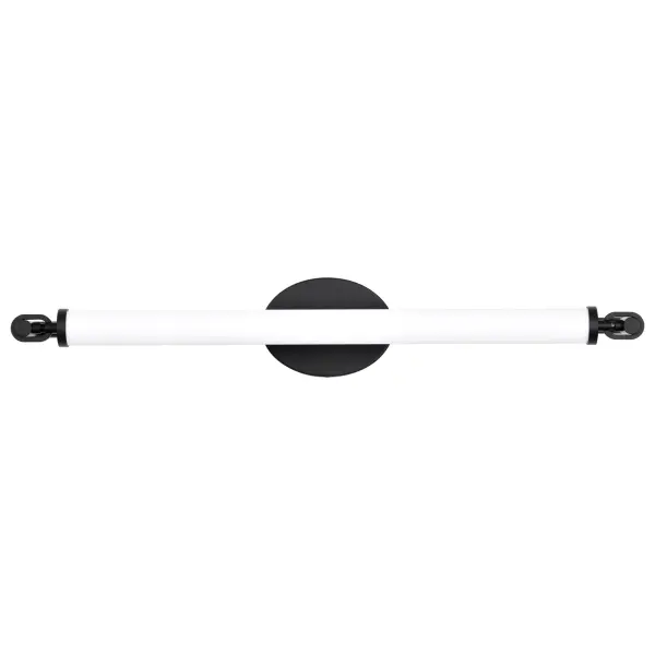 Edgeworth 28-Inch LED Vanity Light in Matte Black - Image 9