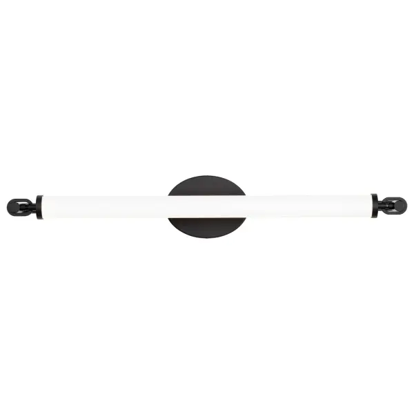 Edgeworth 28-Inch LED Vanity Light in Matte Black - Image 10
