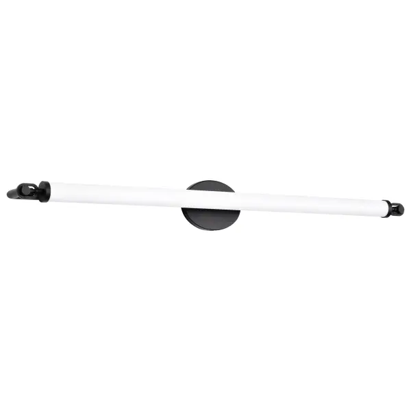 Edgeworth 40-Inch LED Vanity Light in Matte Black - Image 1