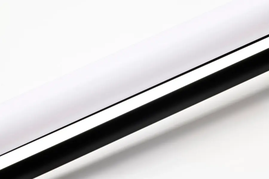 Edgeworth 40-Inch LED Vanity Light in Matte Black - Image 12