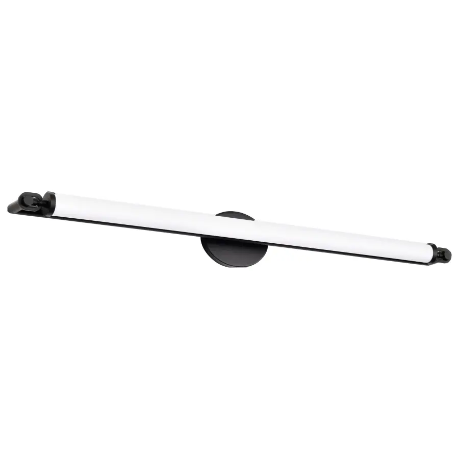 Edgeworth 40-Inch LED Vanity Light in Matte Black - Image 7