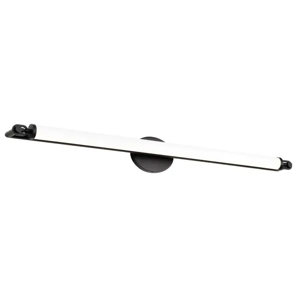 Edgeworth 40-Inch LED Vanity Light in Matte Black - Image 8