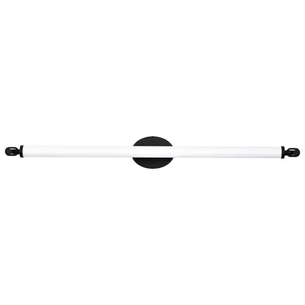 Edgeworth 40-Inch LED Vanity Light in Matte Black - Image 9