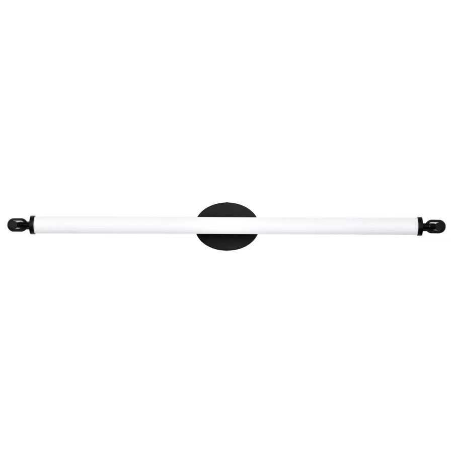 Edgeworth 40-Inch LED Vanity Light in Matte Black - Image 9