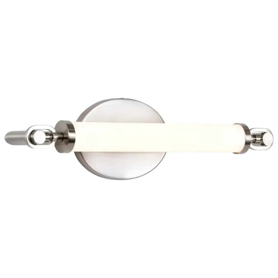 Edgeworth 16" LED Vanity Light in Brushed Nickel - Image 6