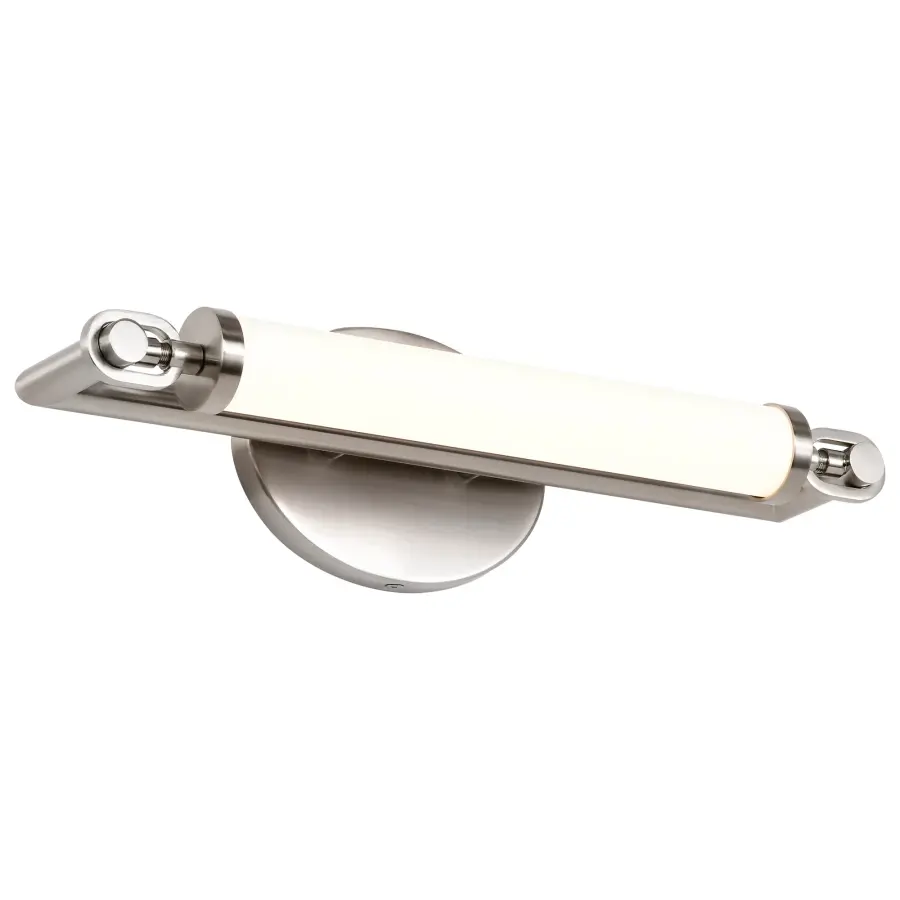 Edgeworth 16" LED Vanity Light in Brushed Nickel - Image 8