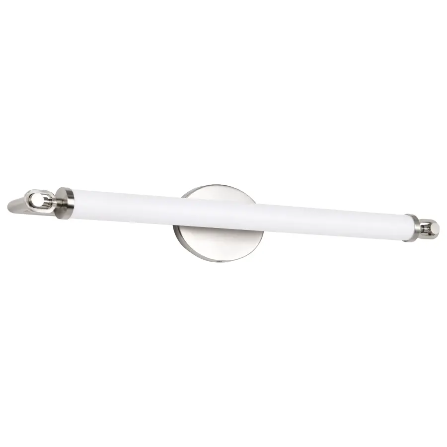Edgeworth 28-Inch LED Vanity Light in Brushed Nickel - Image 1
