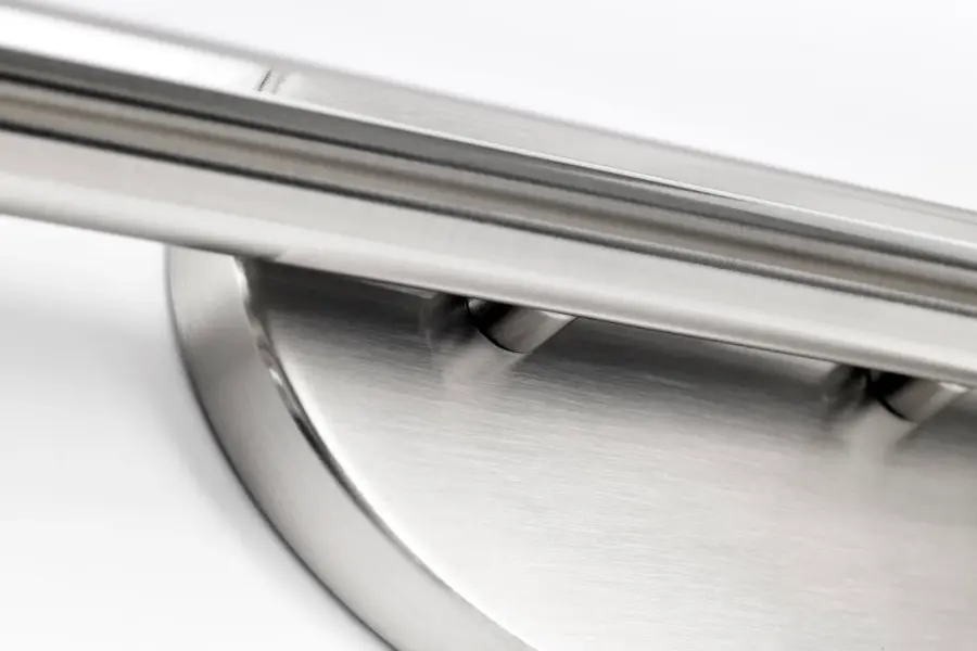 Edgeworth 28-Inch LED Vanity Light in Brushed Nickel - Image 12