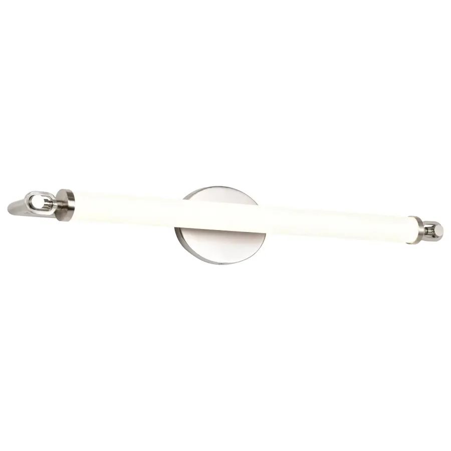 Edgeworth 28-Inch LED Vanity Light in Brushed Nickel - Image 4