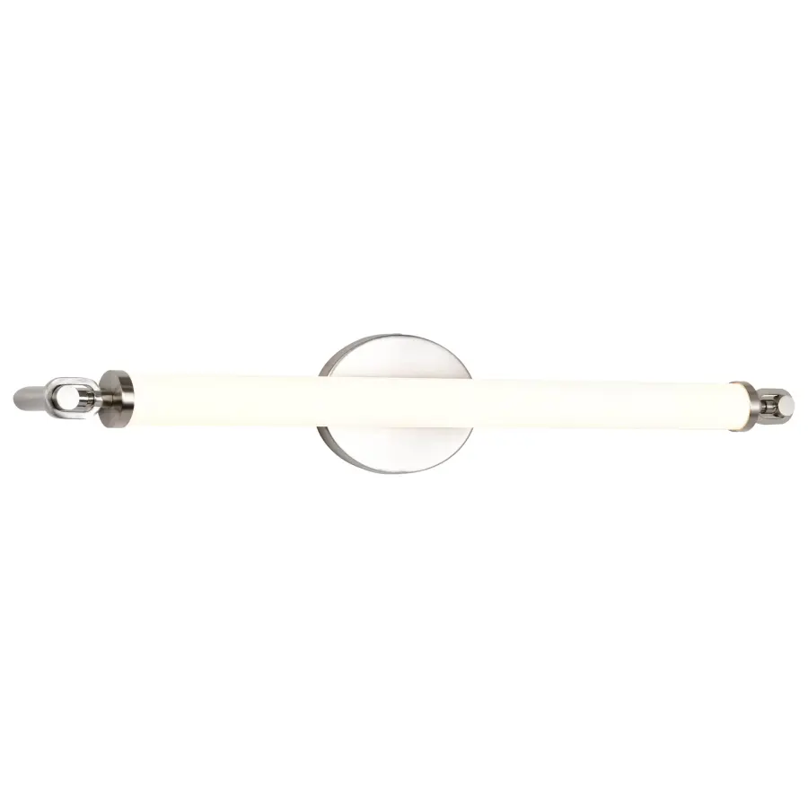 Edgeworth 28-Inch LED Vanity Light in Brushed Nickel - Image 6