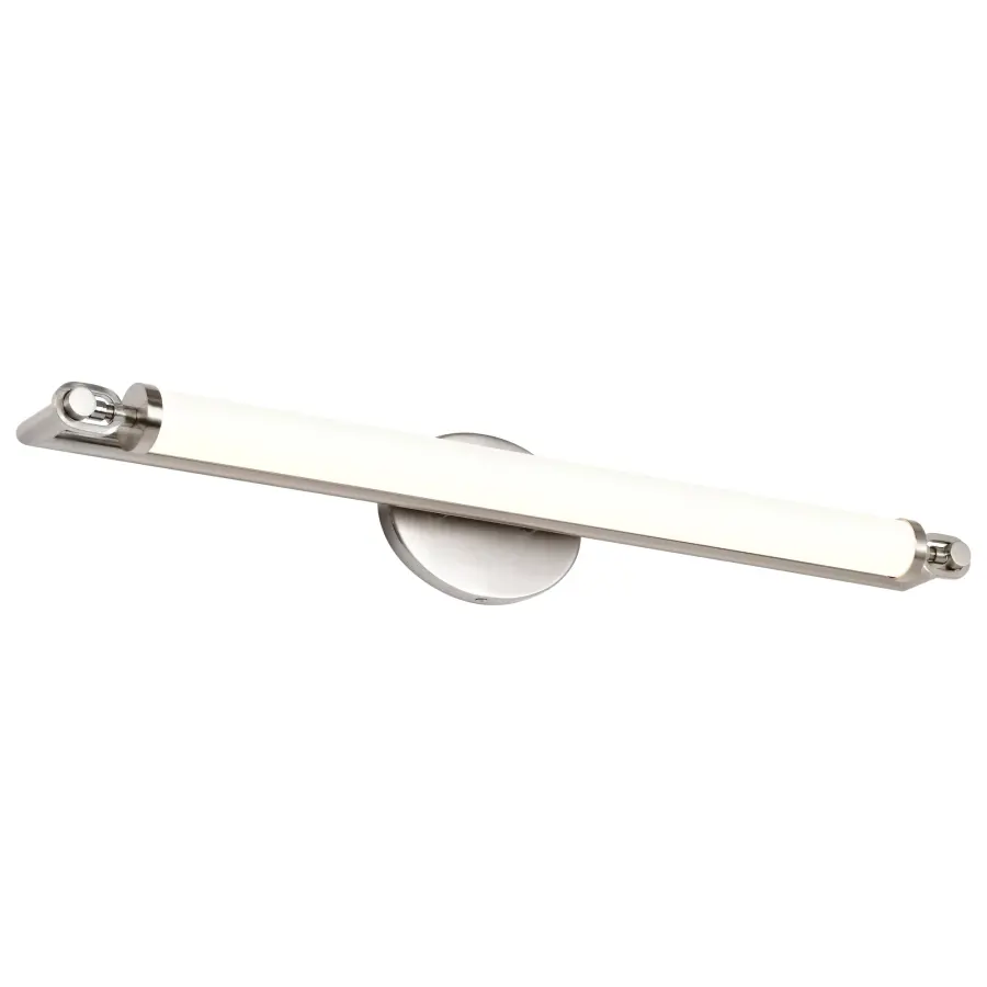 Edgeworth 28-Inch LED Vanity Light in Brushed Nickel - Image 8