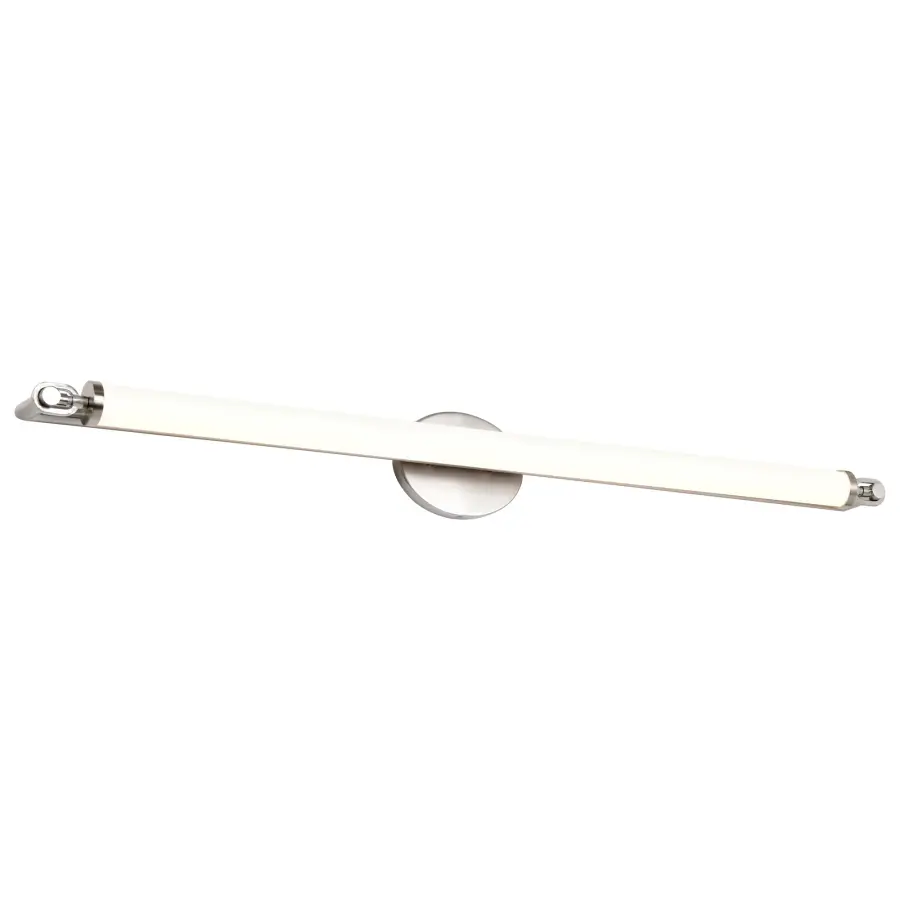 Edgeworth 40-Inch LED Vanity Light in Brushed Nickel - Image 4