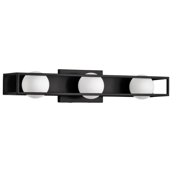 Jenkins 24-Inch 3-Light LED Vanity Light in Matte Black - Image 5