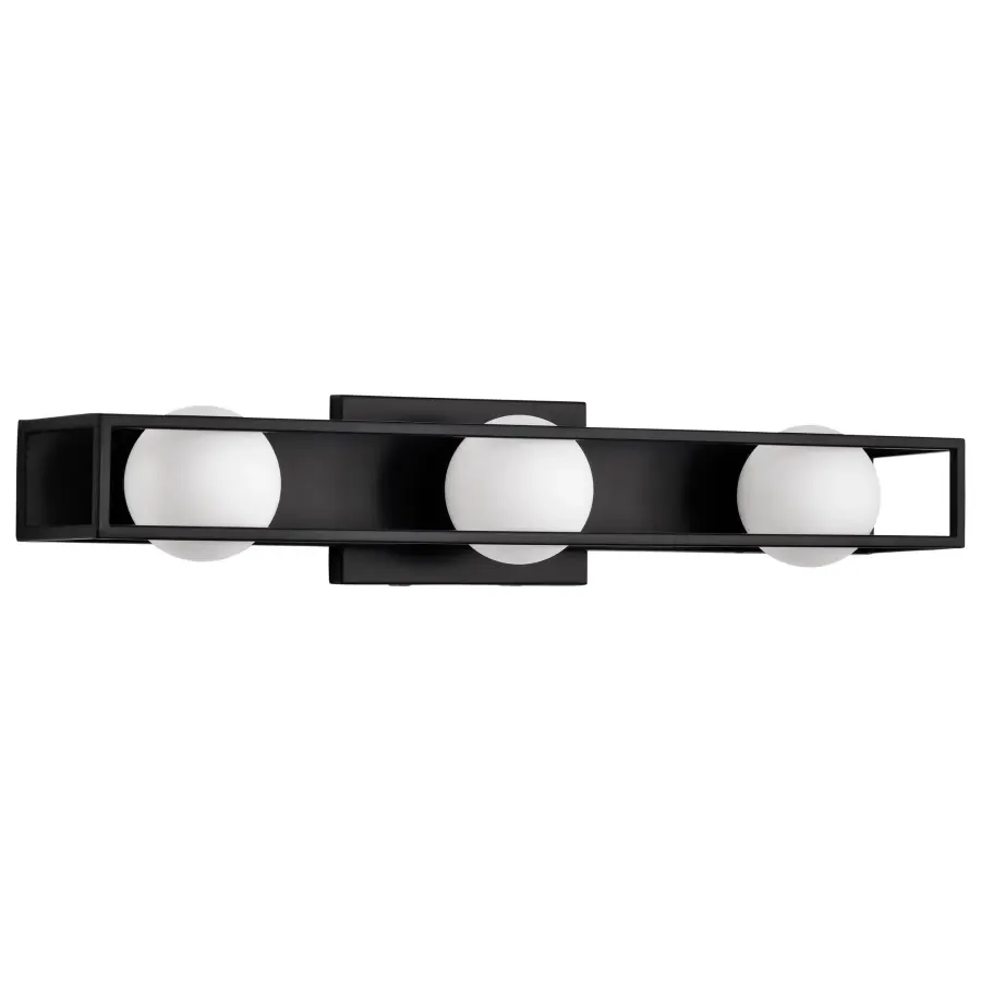 Jenkins 24-Inch 3-Light LED Vanity Light in Matte Black - Image 5