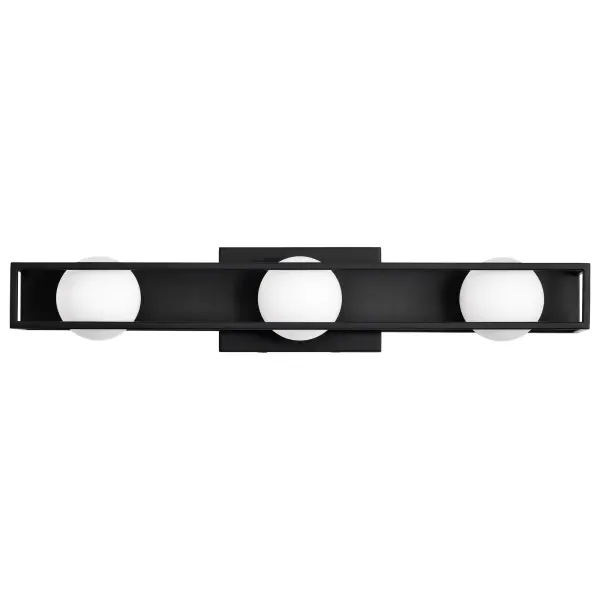 Jenkins 24-Inch 3-Light LED Vanity Light in Matte Black - Image 9