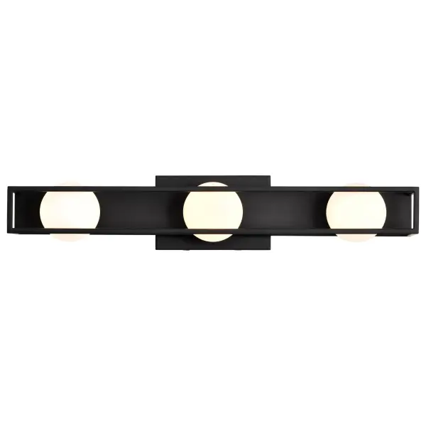 Jenkins 24-Inch 3-Light LED Vanity Light in Matte Black - Image 10