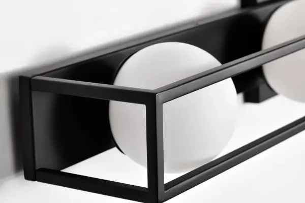 Jenkins 32-Inch 4-Light LED Vanity Light in Matte Black - Image 13