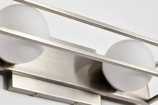 Jenkins 2-Light LED Vanity Light in Brushed Nickel - Image 14