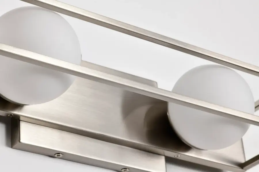Jenkins 2-Light LED Vanity Light in Brushed Nickel - Image 14