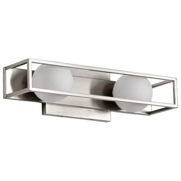 Jenkins 2-Light LED Vanity Light in Brushed Nickel - Image 5