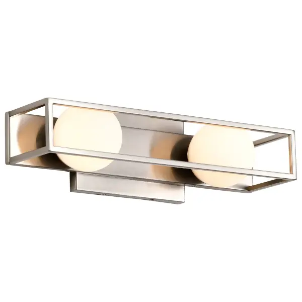 Jenkins 2-Light LED Vanity Light in Brushed Nickel - Image 6