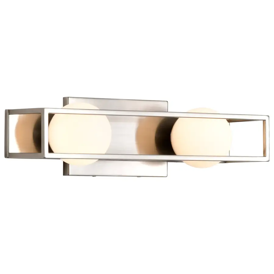 Jenkins 2-Light LED Vanity Light in Brushed Nickel - Image 8