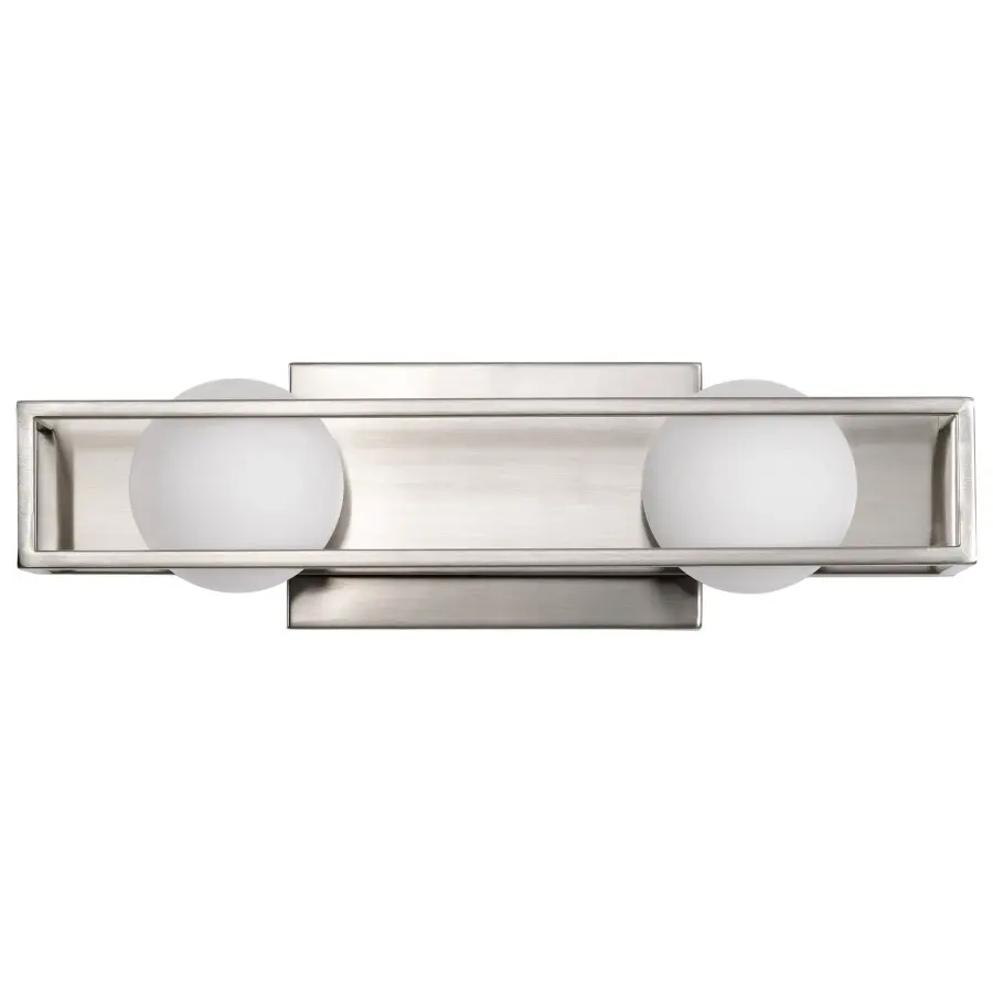 Jenkins 2-Light LED Vanity Light in Brushed Nickel - Image 9
