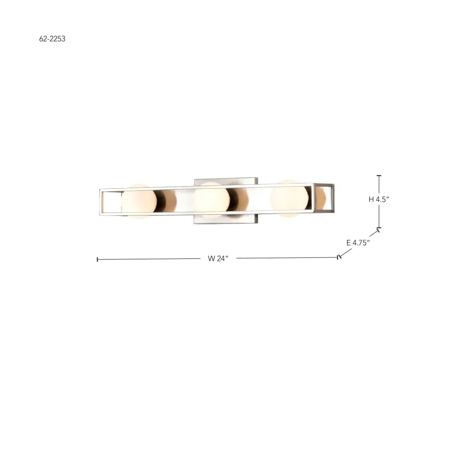 Jenkins 3-Light LED Vanity Light in Brushed Nickel - Image 17
