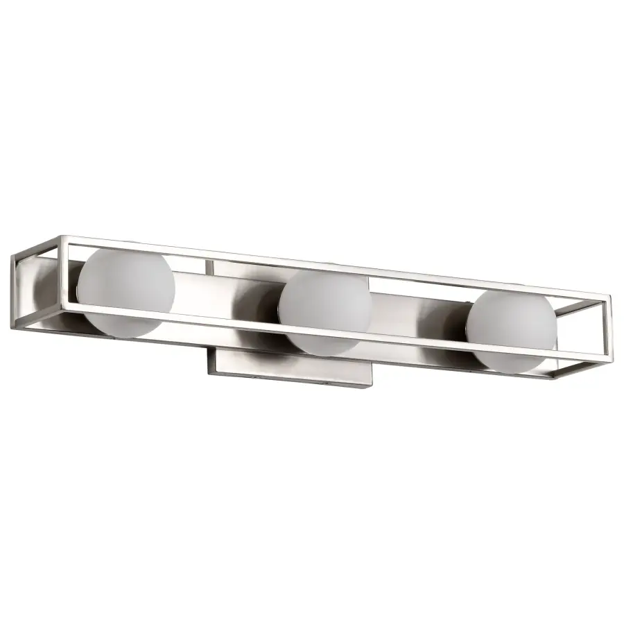 Jenkins 3-Light LED Vanity Light in Brushed Nickel - Image 5
