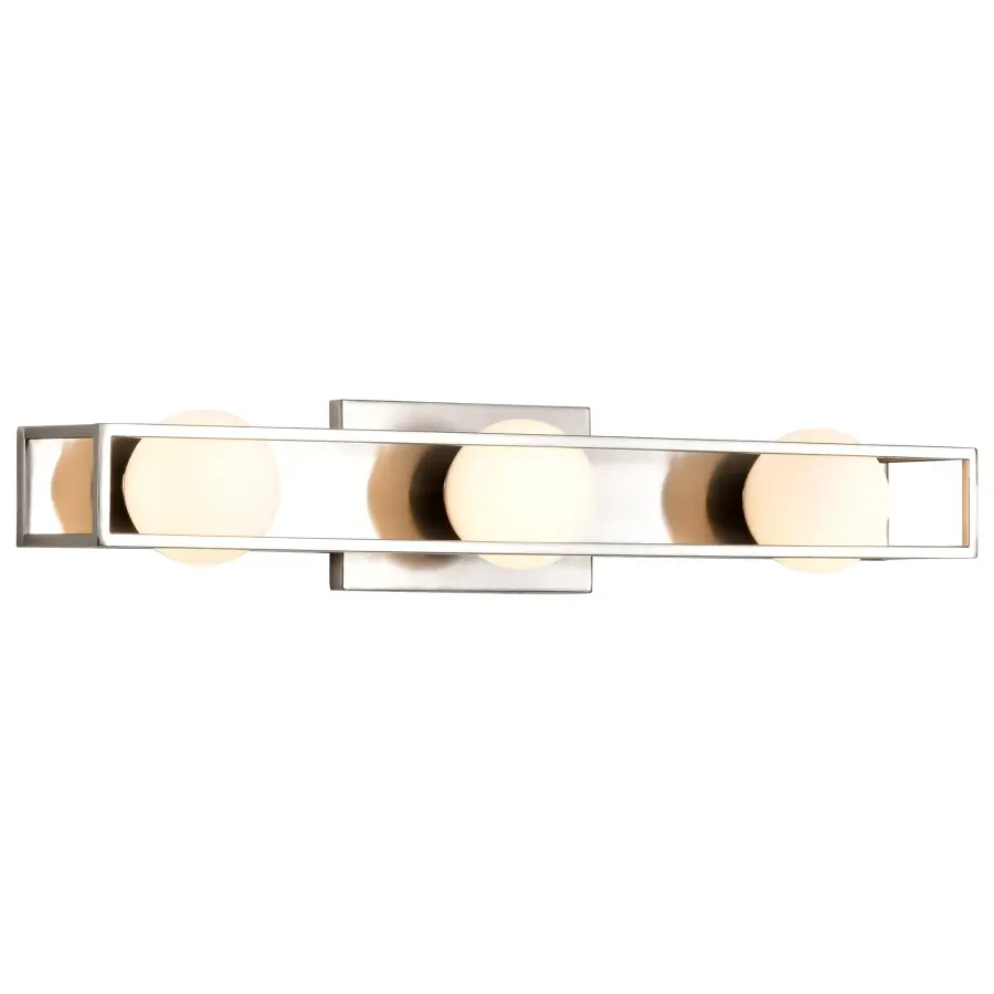 Jenkins 3-Light LED Vanity Light in Brushed Nickel - Image 8