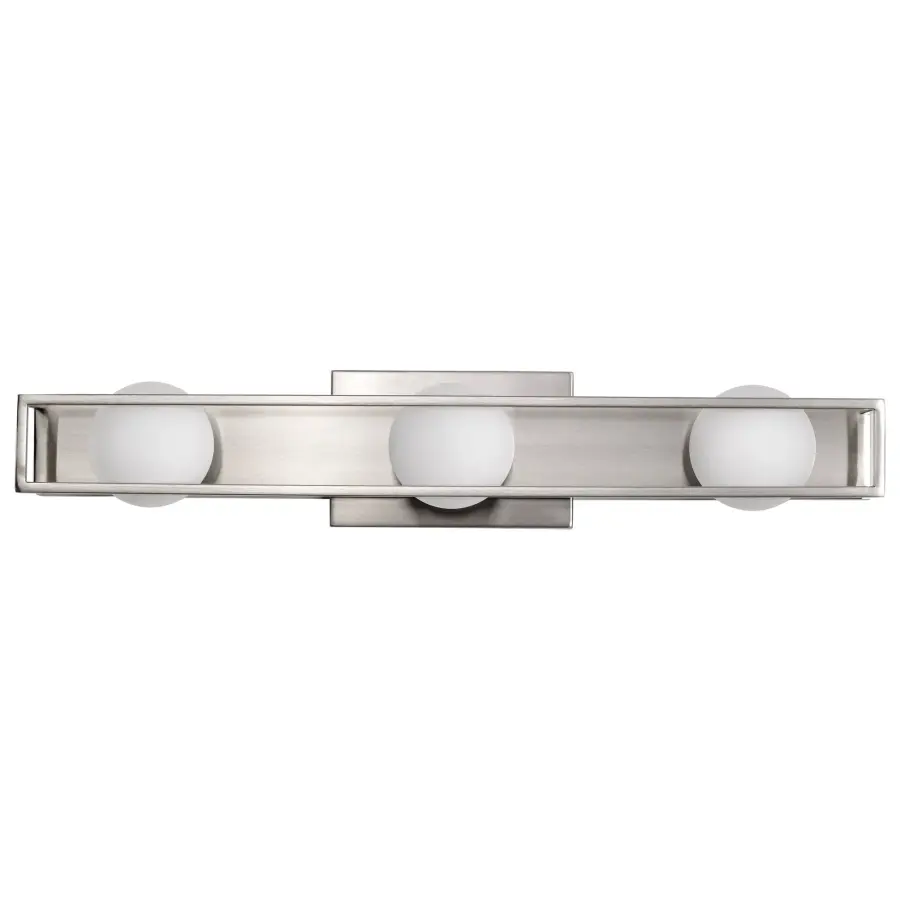 Jenkins 3-Light LED Vanity Light in Brushed Nickel - Image 9