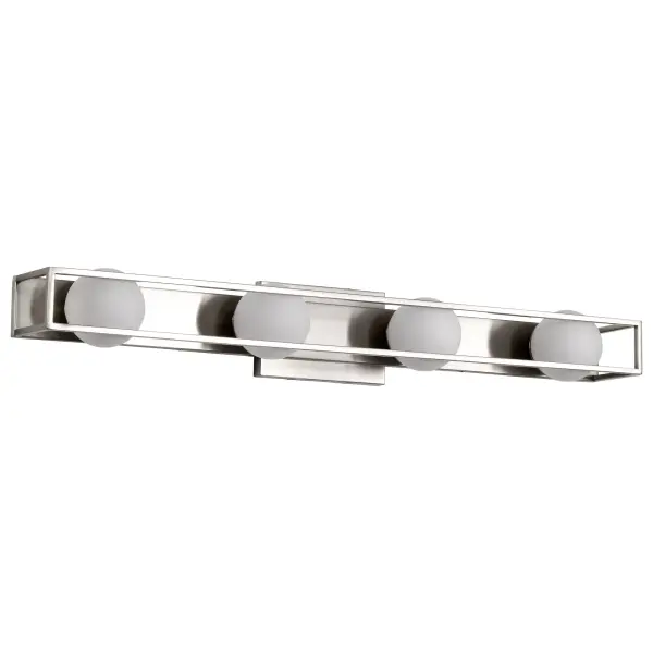 Jenkins 32-Inch 4-Light LED Vanity Light in Brushed Nickel - Image 1