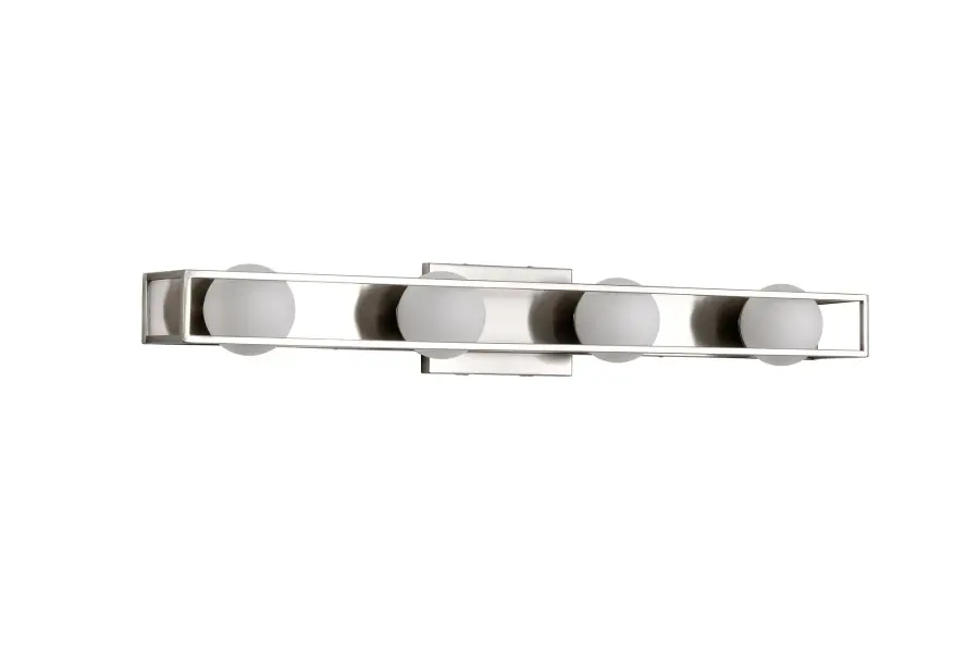 Jenkins 32-Inch 4-Light LED Vanity Light in Brushed Nickel - Image 18