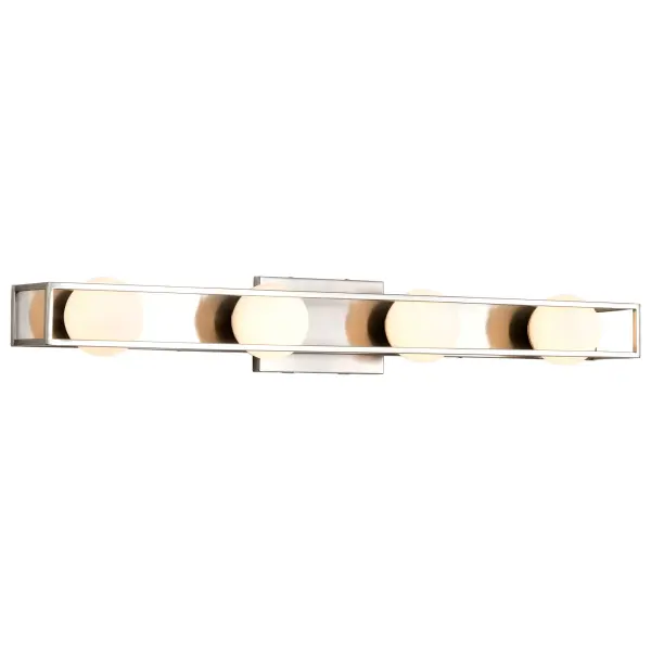 Jenkins 32-Inch 4-Light LED Vanity Light in Brushed Nickel - Image 8