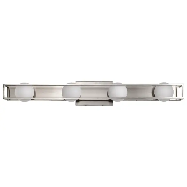 Jenkins 32-Inch 4-Light LED Vanity Light in Brushed Nickel - Image 9