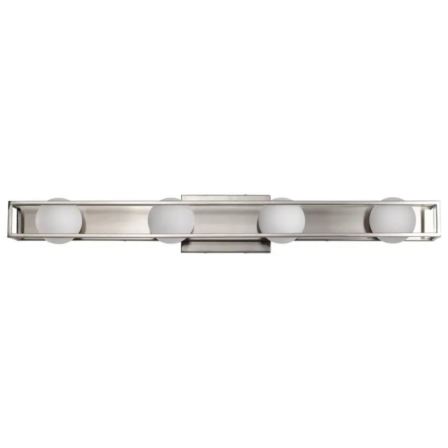 Jenkins 32-Inch 4-Light LED Vanity Light in Brushed Nickel - Image 9
