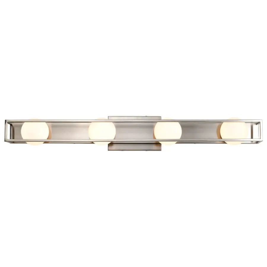 Jenkins 32-Inch 4-Light LED Vanity Light in Brushed Nickel - Image 10