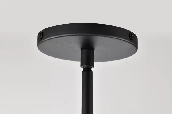 Longford 20" LED Pendant in Textured Black - Image 10