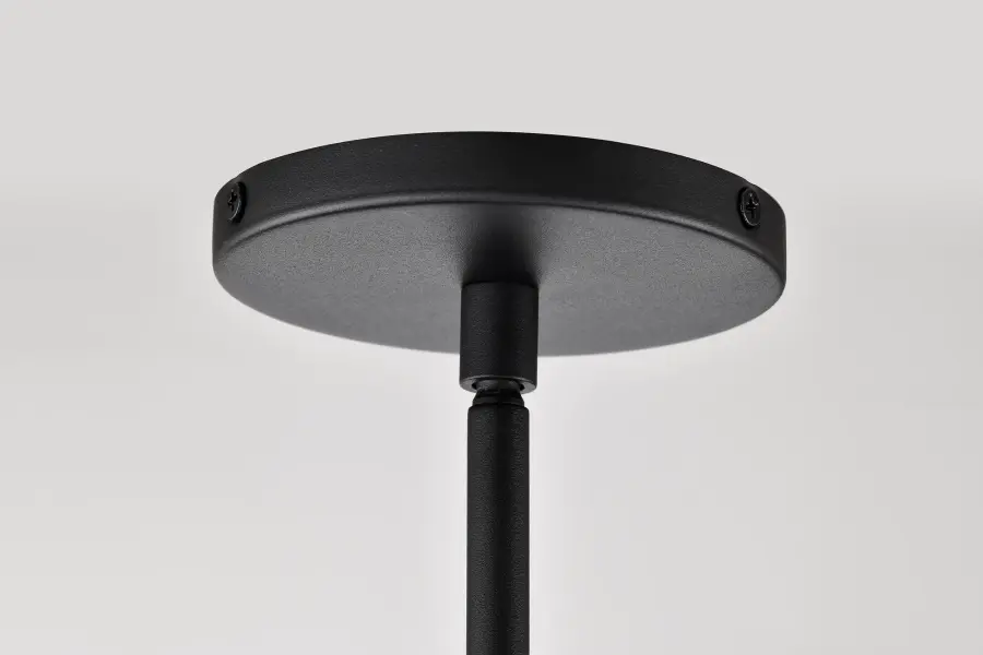 Longford 20" LED Pendant in Textured Black - Image 10