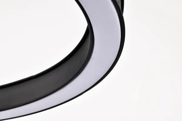 Longford 30" LED Pendant in Textured Black - Image 13