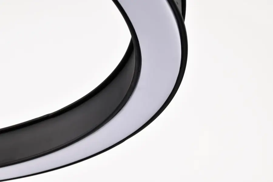 Longford 30" LED Pendant in Textured Black - Image 13