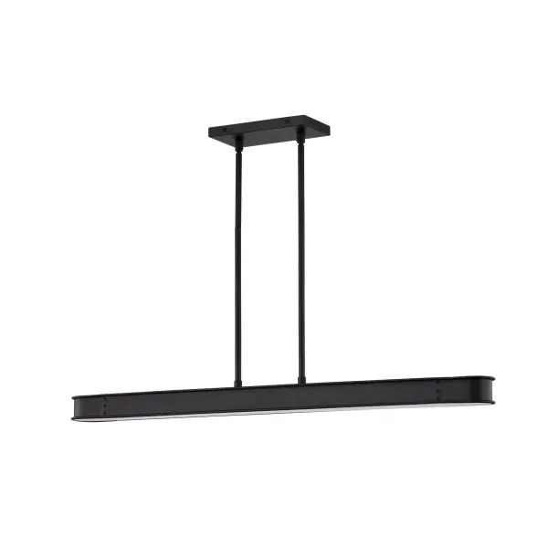 Longford 36-Inch LED Island Pendant in Textured Black - Image 5