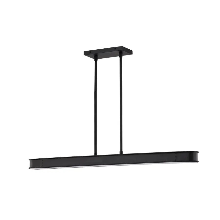Longford 36-Inch LED Island Pendant in Textured Black - Image 5