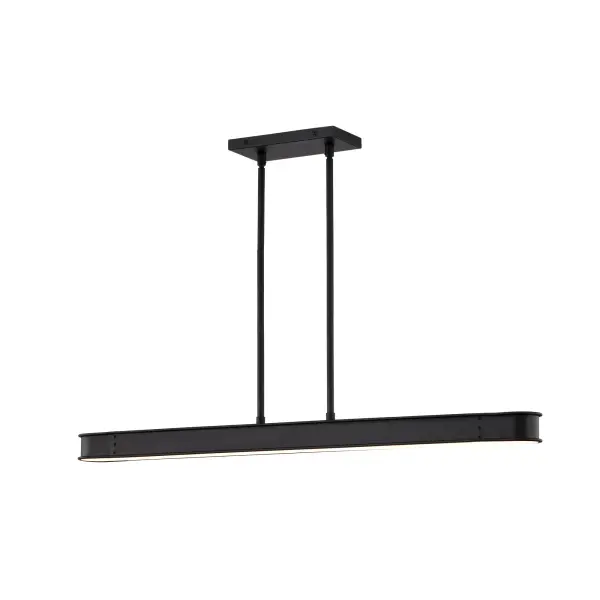 Longford 36-Inch LED Island Pendant in Textured Black - Image 6