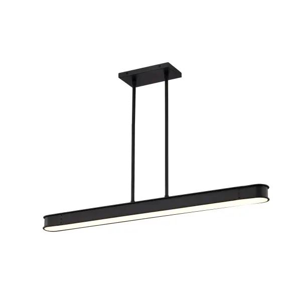 Longford 36-Inch LED Island Pendant in Textured Black - Image 8
