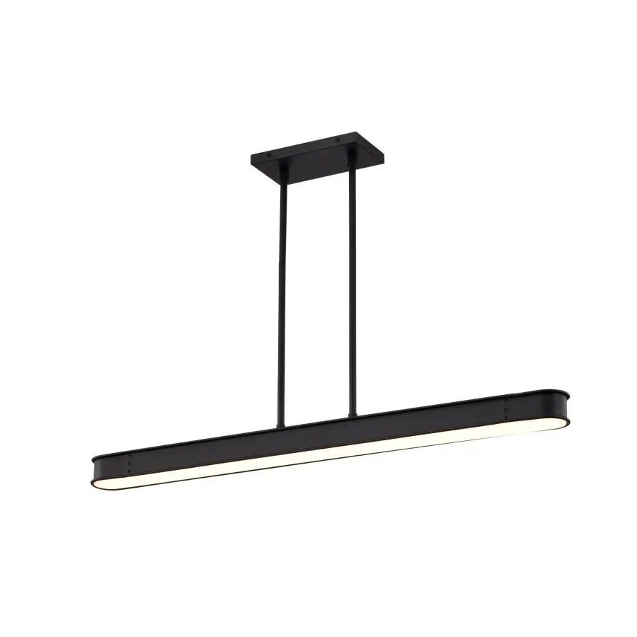 Longford 36-Inch LED Island Pendant in Textured Black - Image 8
