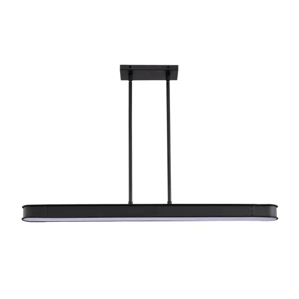 Longford 36-Inch LED Island Pendant in Textured Black - Image 9