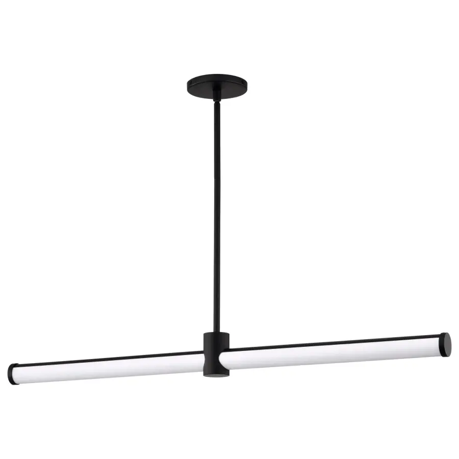 Bowman 36-Inch LED Island Pendant in Matte Black - Image 5