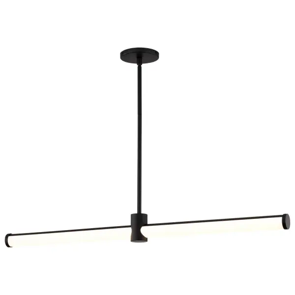 Bowman 36-Inch LED Island Pendant in Matte Black - Image 6
