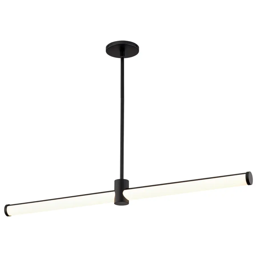 Bowman 36-Inch LED Island Pendant in Matte Black - Image 8